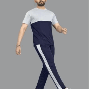 Unisex Stylish Printed Polyester Tracksuit